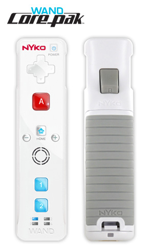 Illustration for article titled Nyko's Wii Wand Gets Rumble Nunchuck